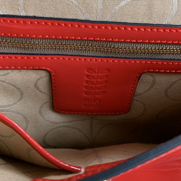 🍅 Orla Kiely patent leather bag Rare joy - Picture 4 of 5